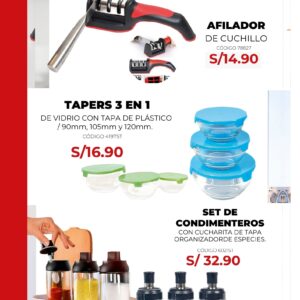 Set de condimenteros