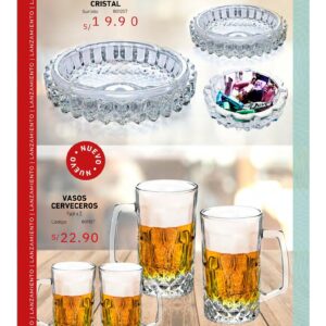 Vasos cerveceros pack x 2