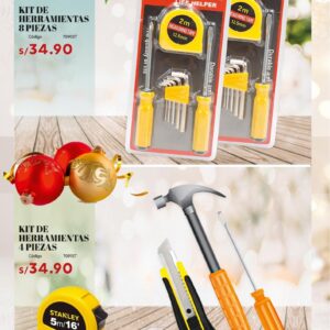 Kit de herramientas 4 piezas